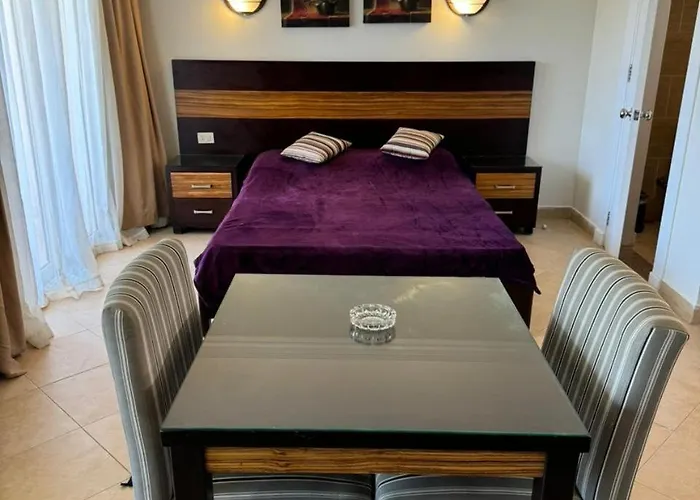Cozy Sunny With Pool View - Sahl Hasheesh Apartman