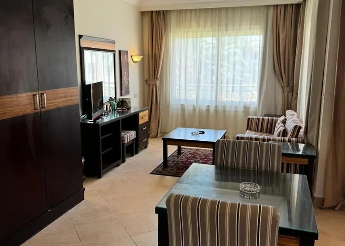Cozy Sunny With Pool View - Sahl Hasheesh Apartman *